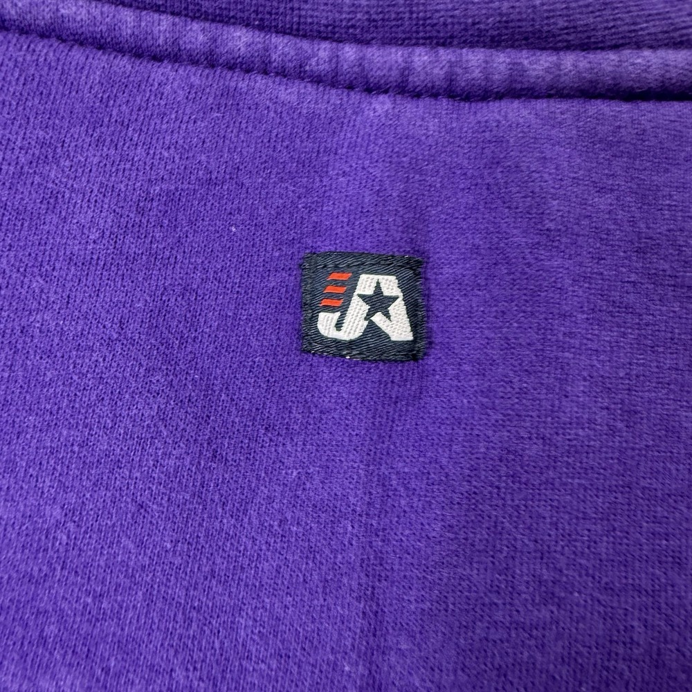 Vintage LSU J America Sportswear Crewneck Sweatshirt 3XL Purple Mens Read - Picture 5 of 6